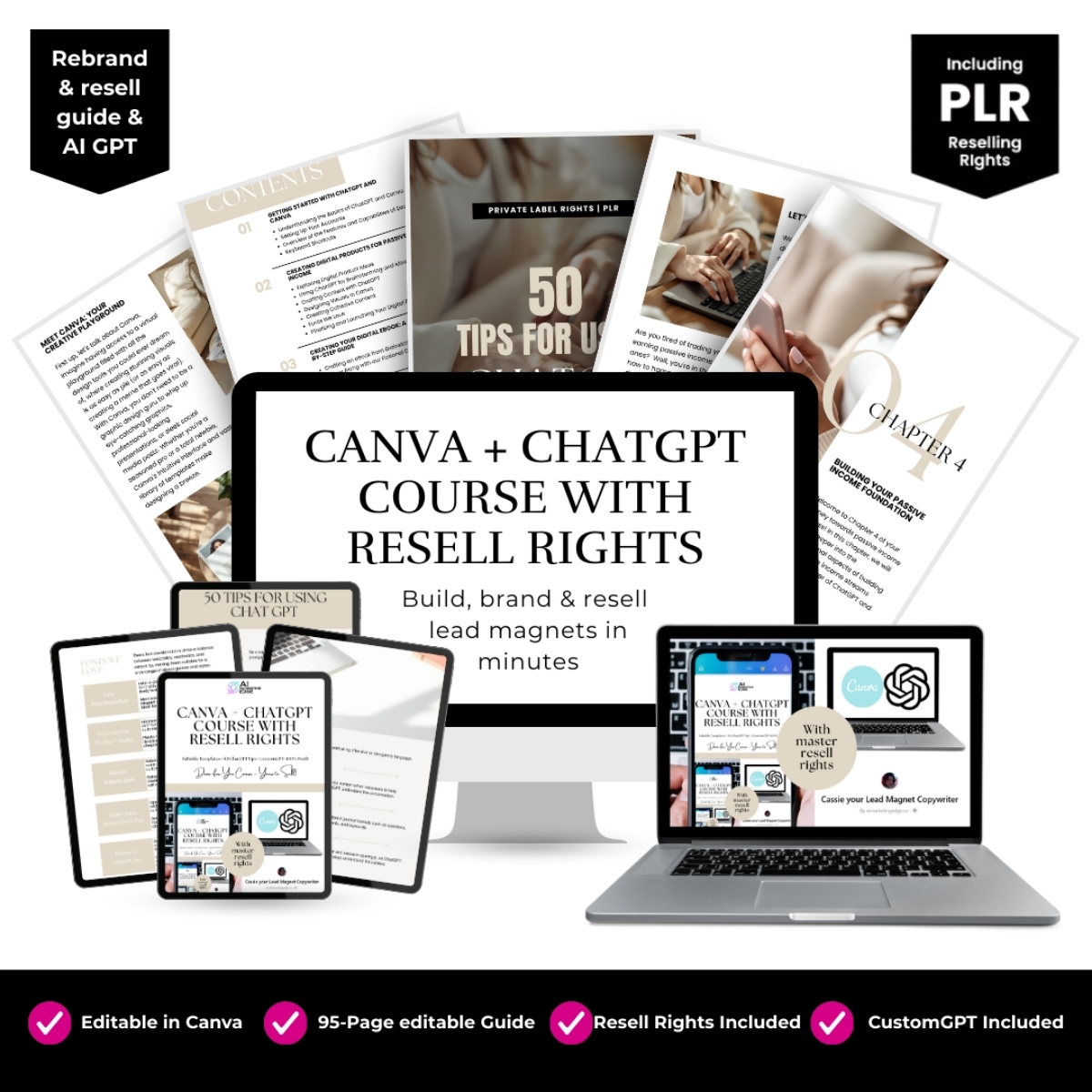 Done-for-You Canva & ChatGPT Course