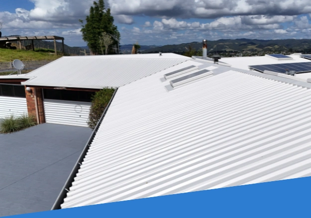 Newly Painted Roof Completed by Premier Exteriors