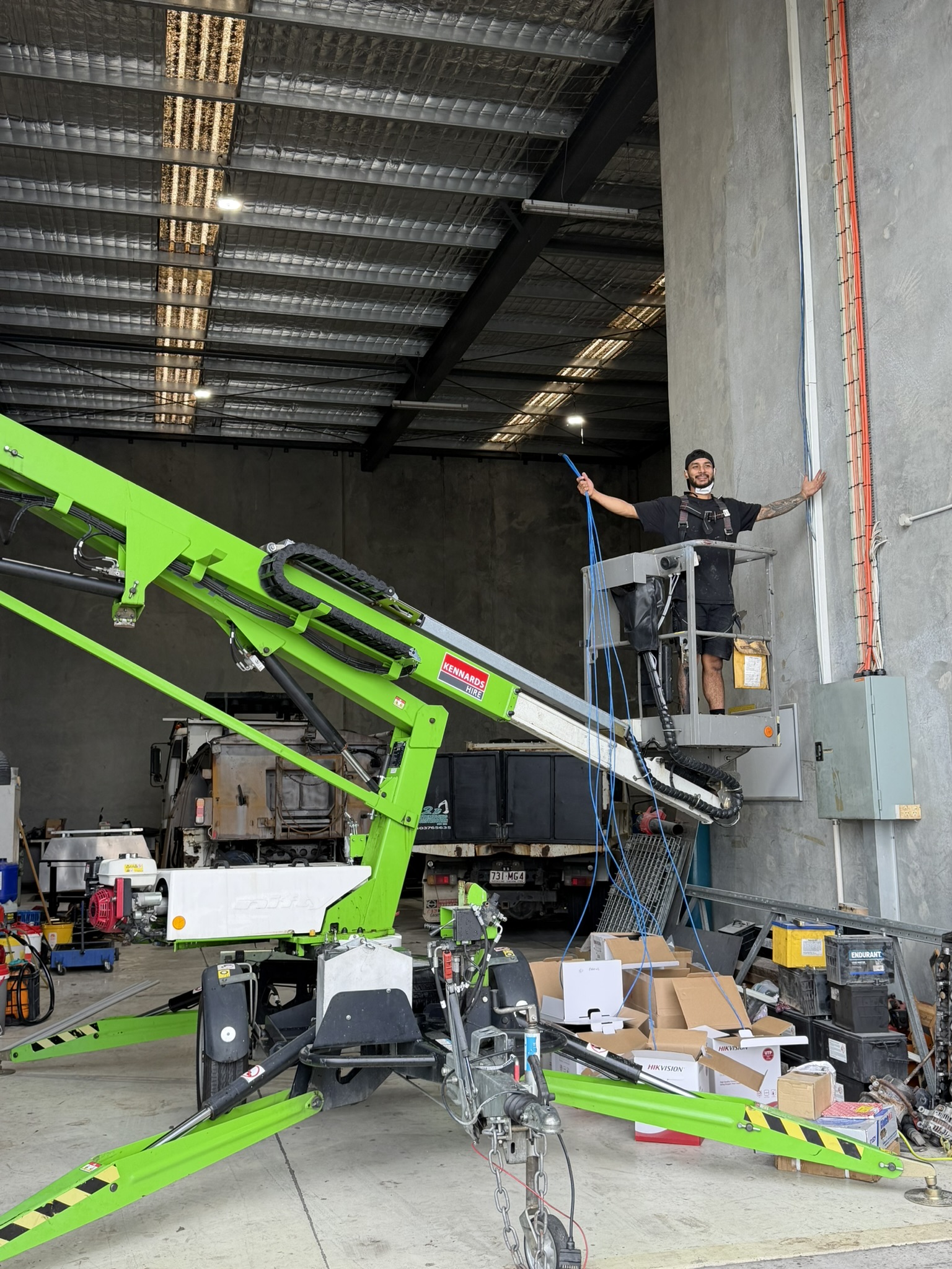 Voltage Electrical Supply Lytton Brisbane Dahua CCTV installation