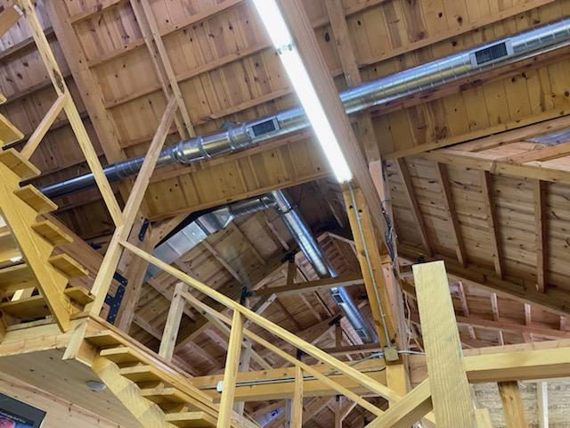 HVAC installation project