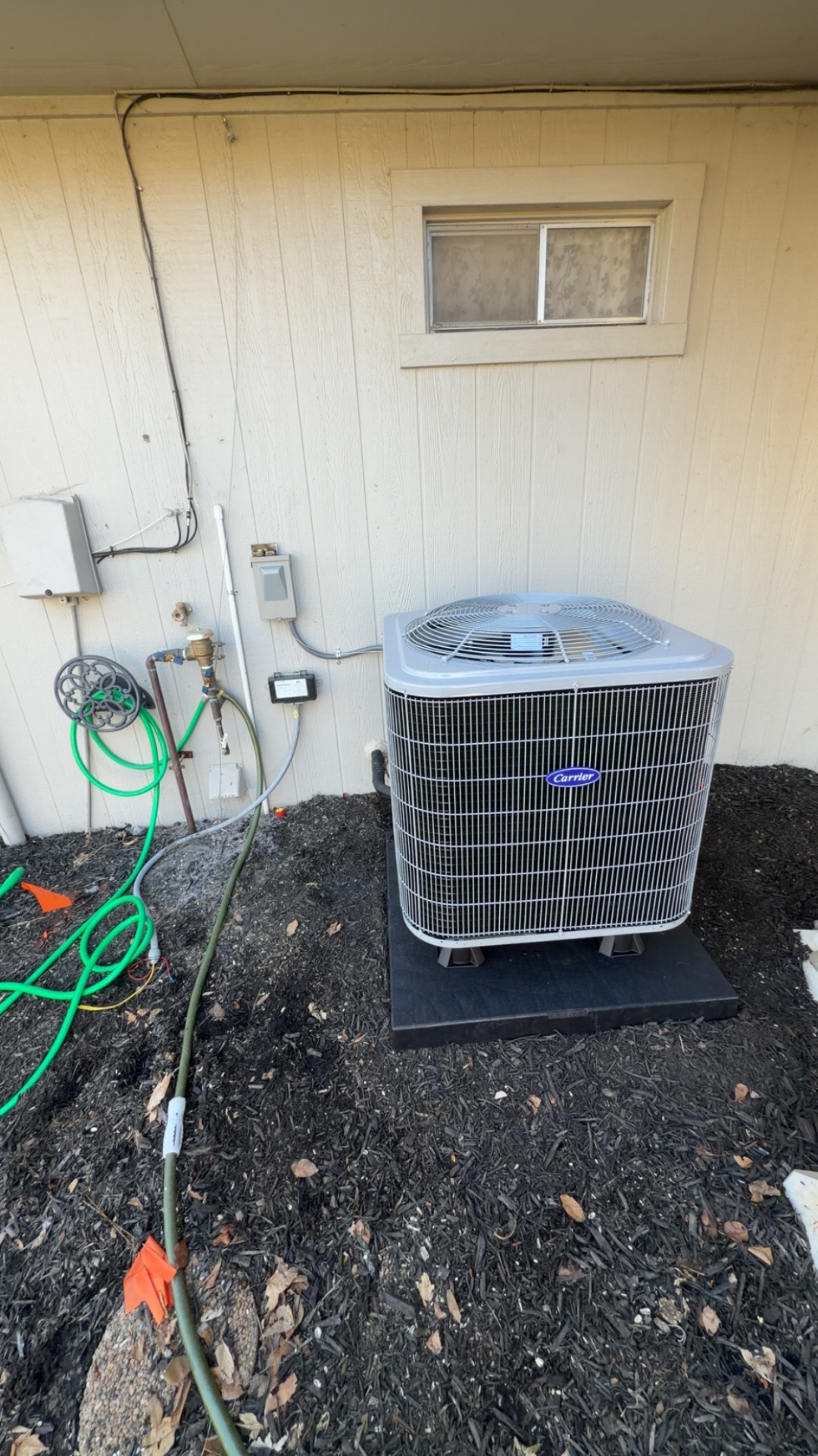HVAC installation project