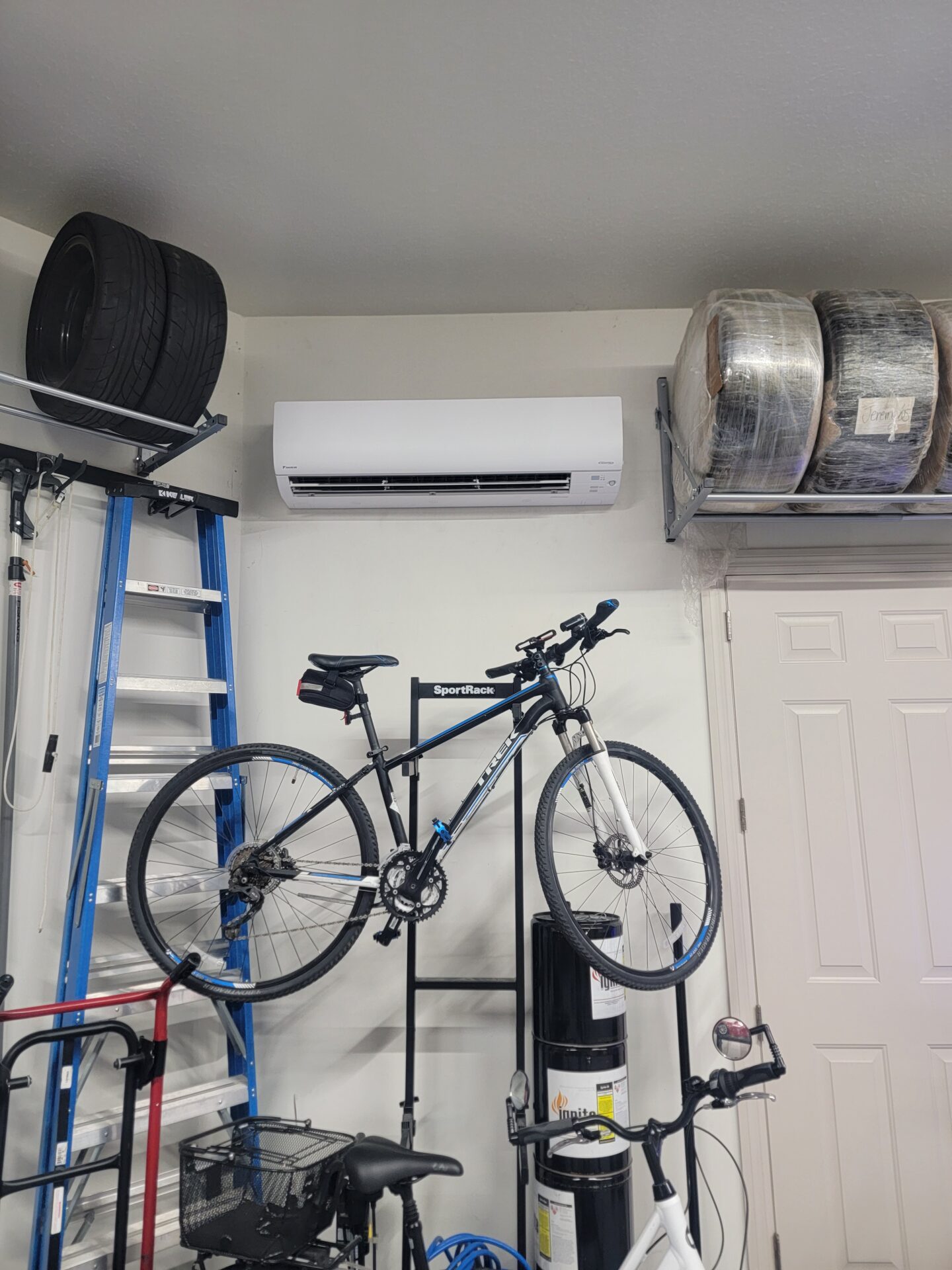 HVAC installation project