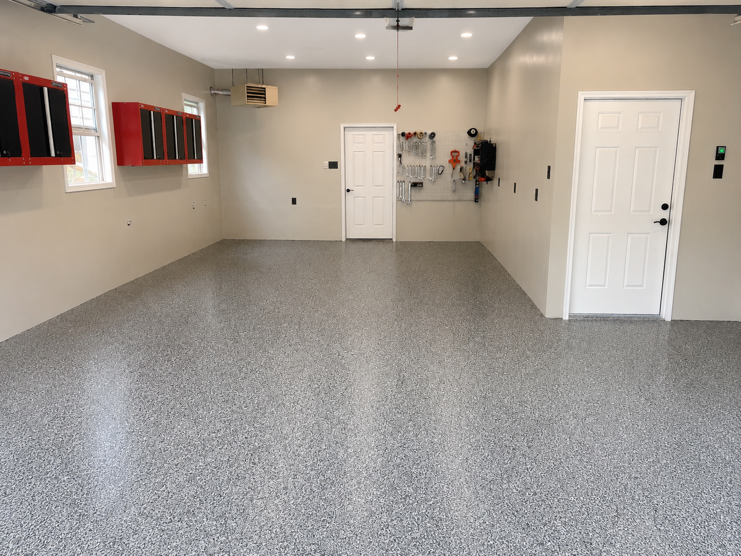 The same slab after coating