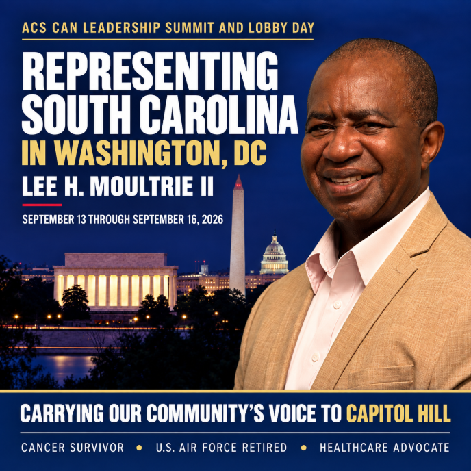Representing South Carolina in Washington DC graphic for Lee H. Moultrie
