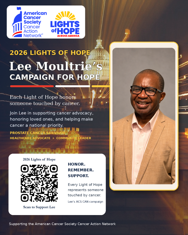 Lee Moultrie 2026 Lights of Hope campaign graphic