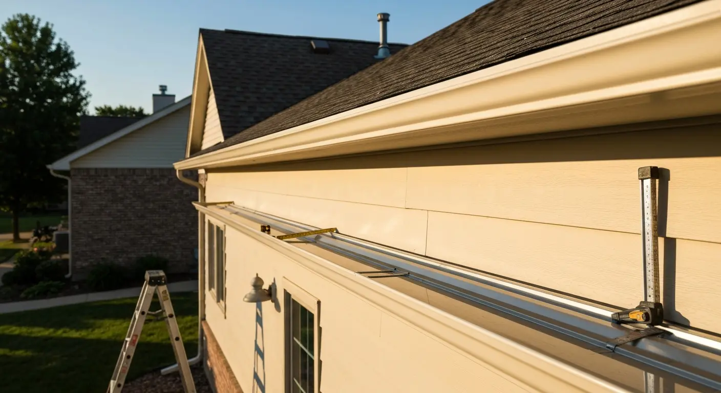 Gutter installation in Cedar Rapids