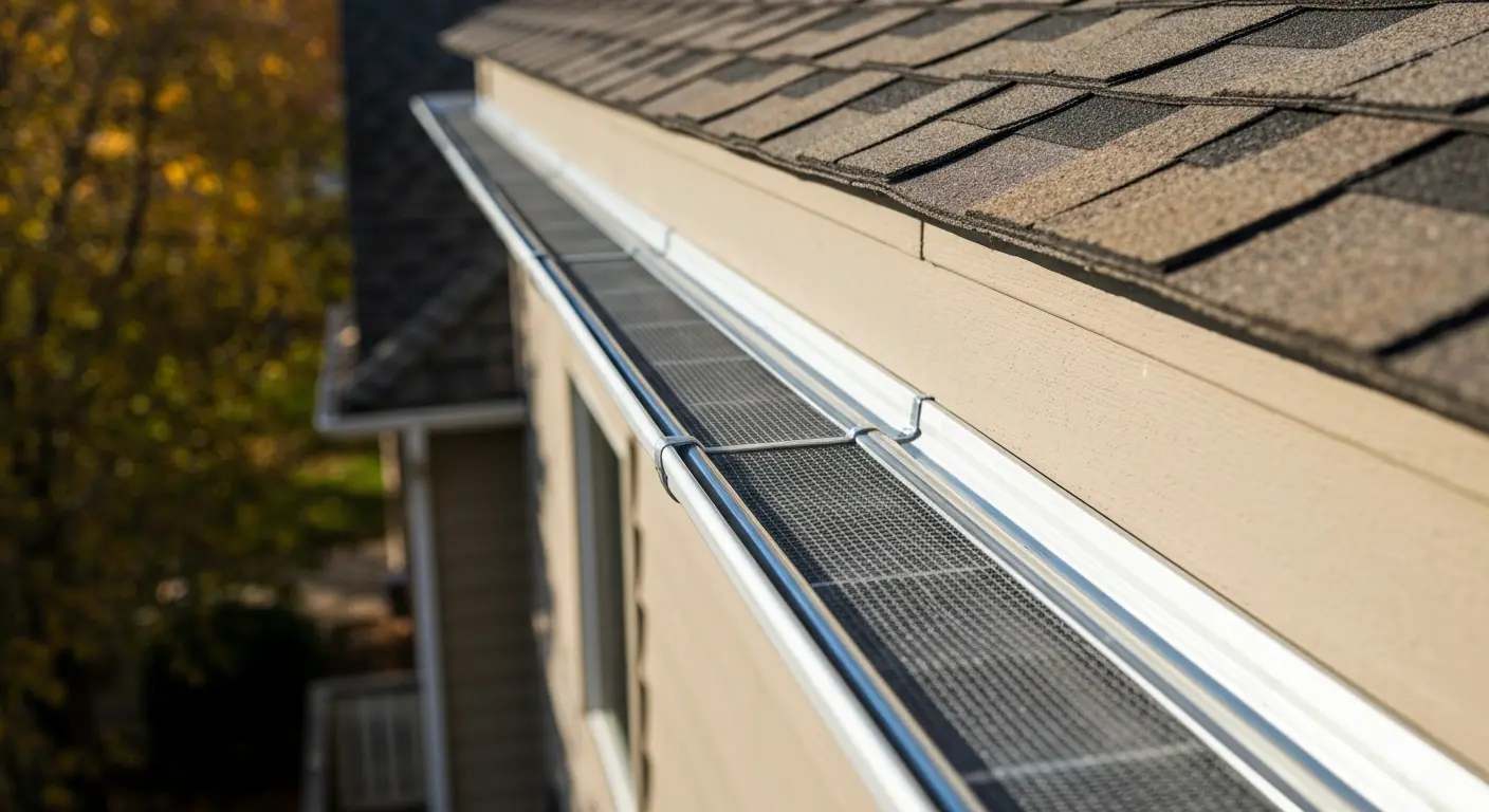 Gutter guard protection system
