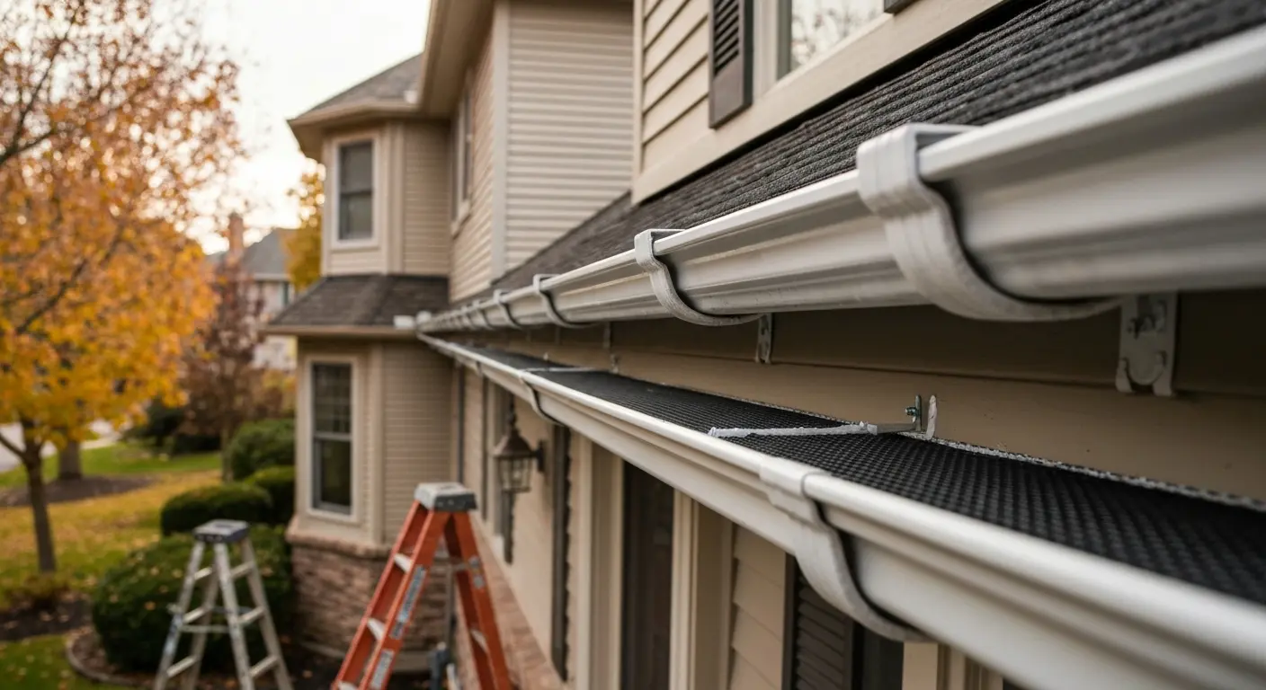 Gutter guard installation