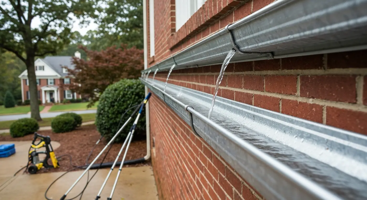 Gutter cleaning service