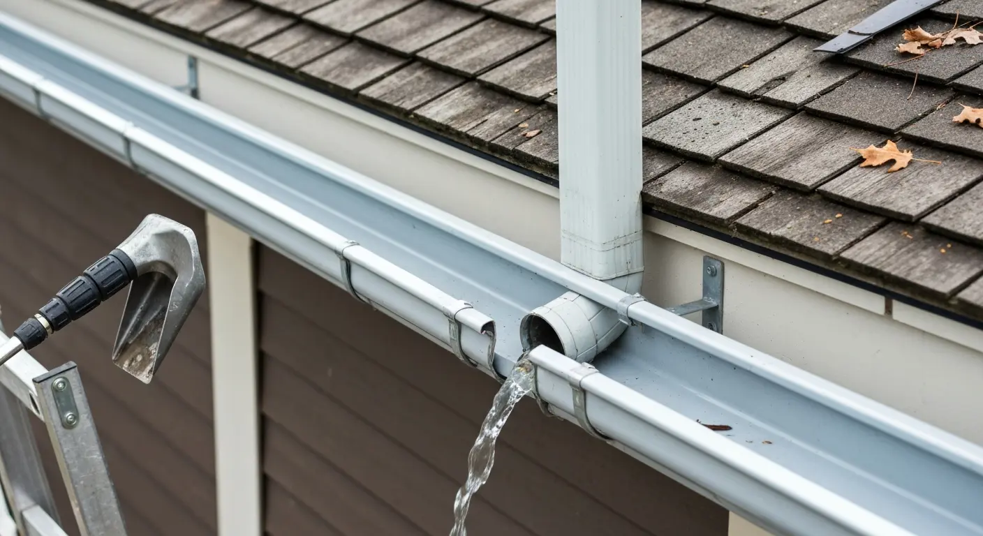 Gutter cleaning service