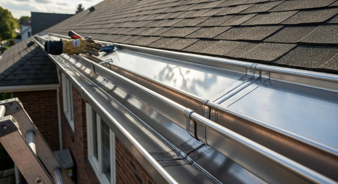 Gutter repair service