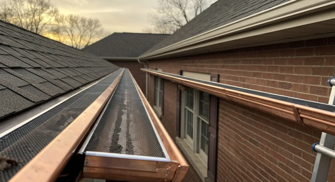Gutter guards installation