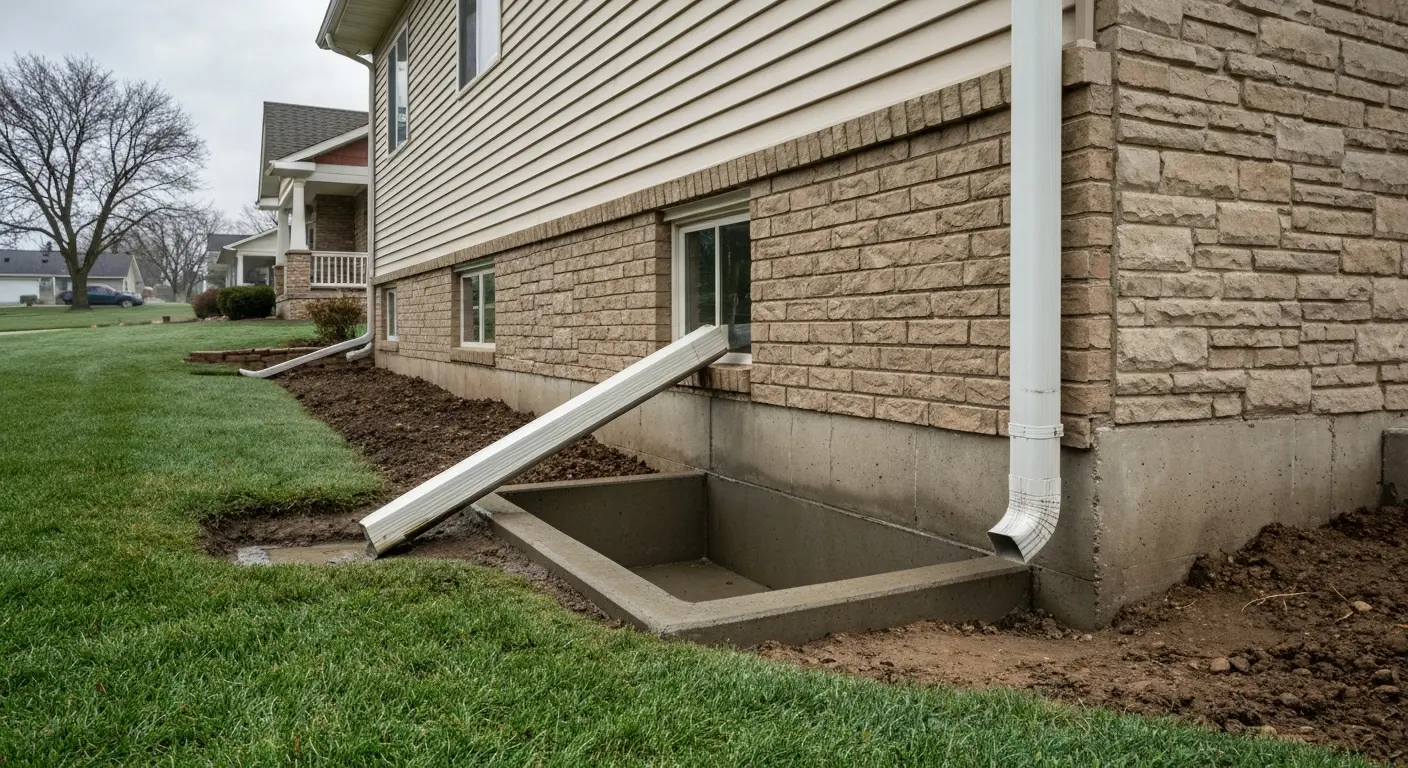 Downspout extension and splash block