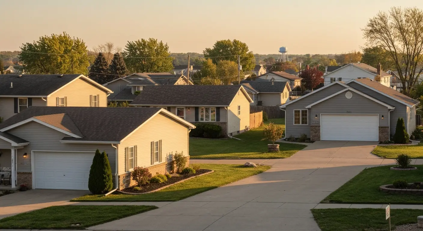 Waterloo residential neighborhood