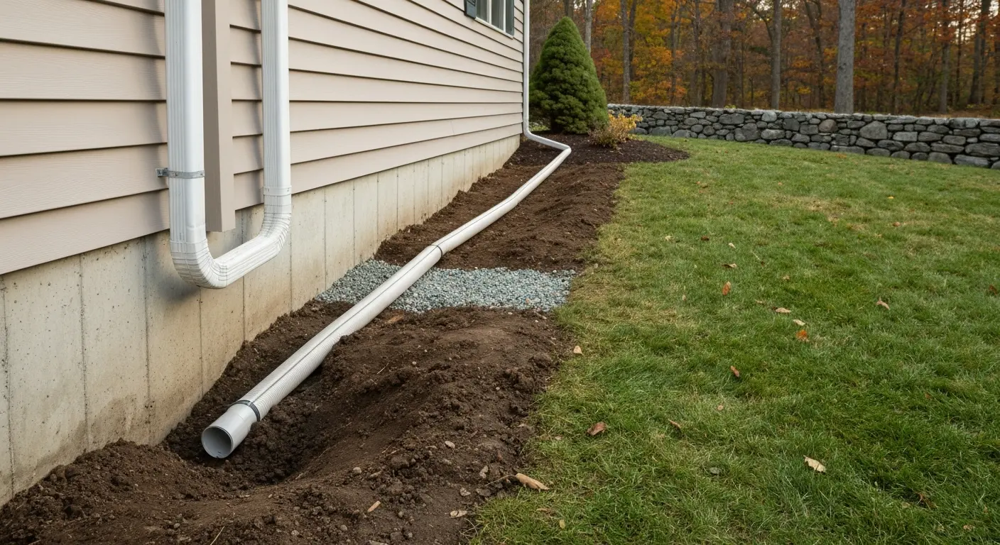 Downspout and drainage extension system