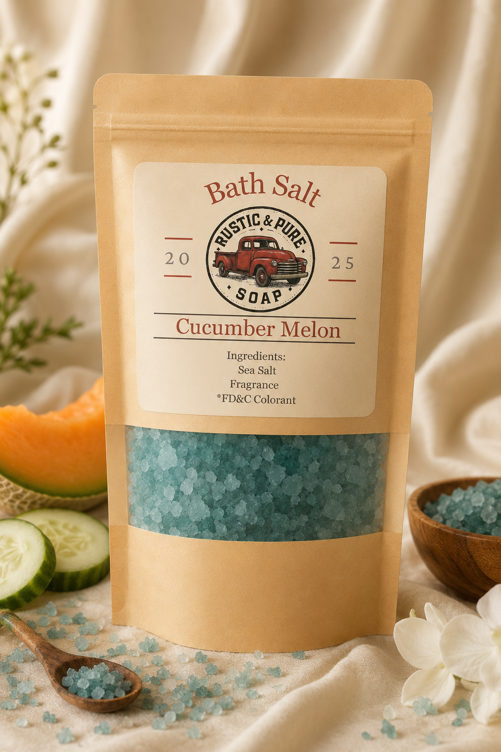 Cucumber Melon Bath Salts