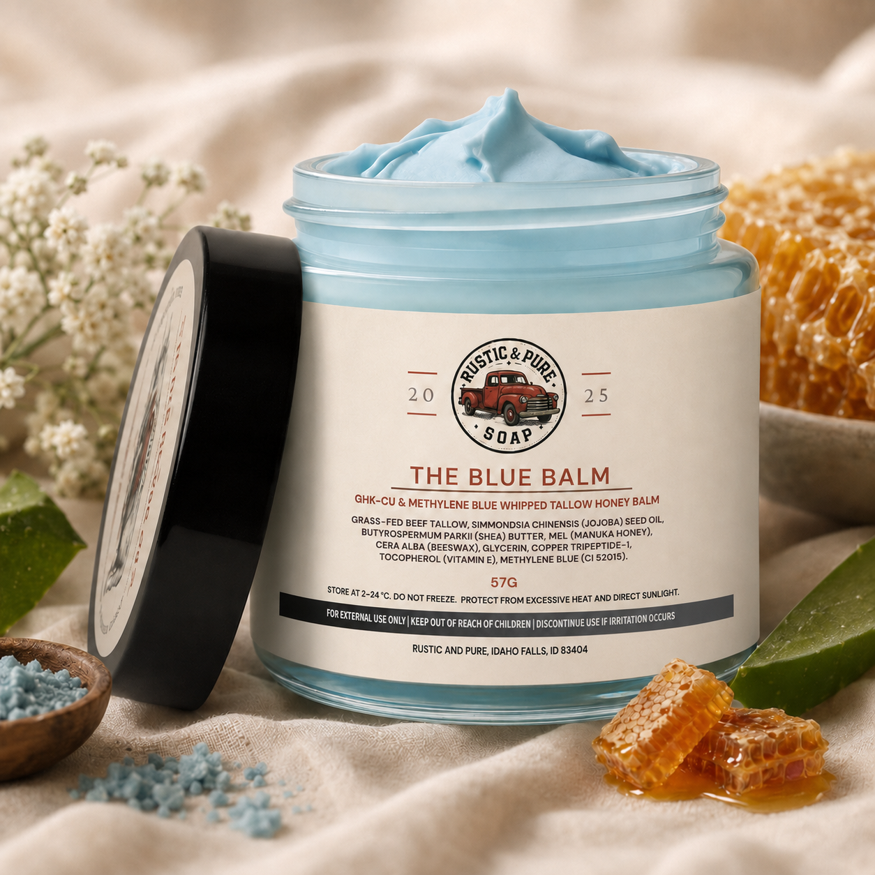 The Blue Balm Copper Peptide Treatment Balm