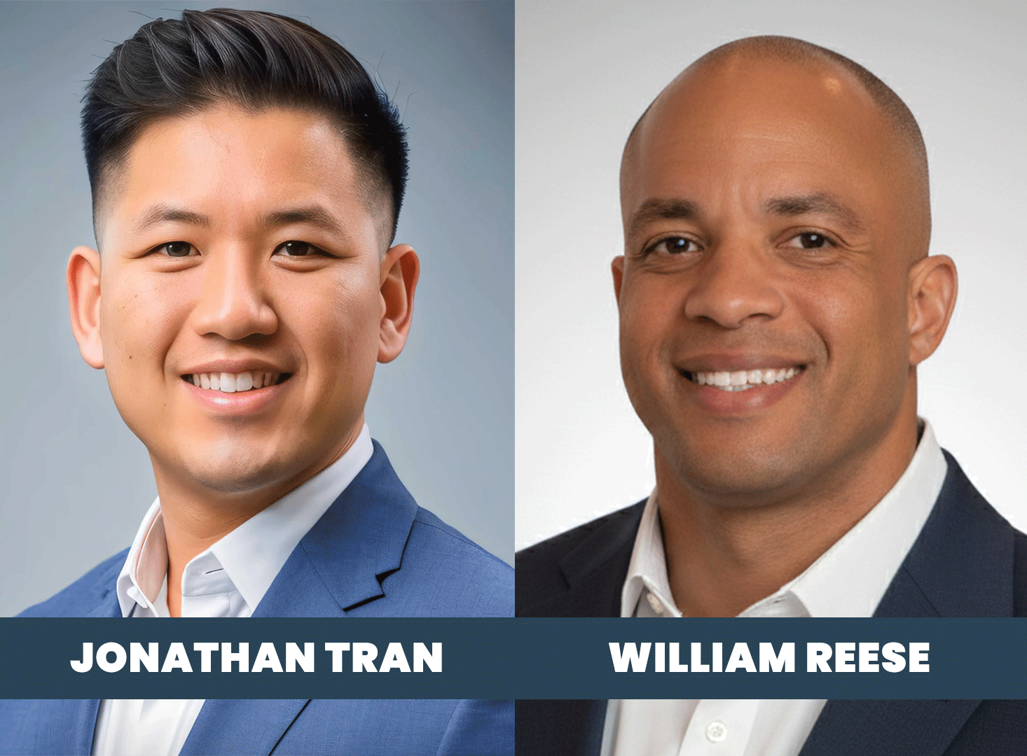 Jonathan and Will, founders and owners of Notary Pin