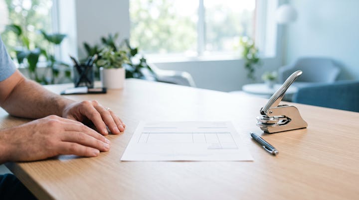 Clear, upfront notary pricing on a single invoice