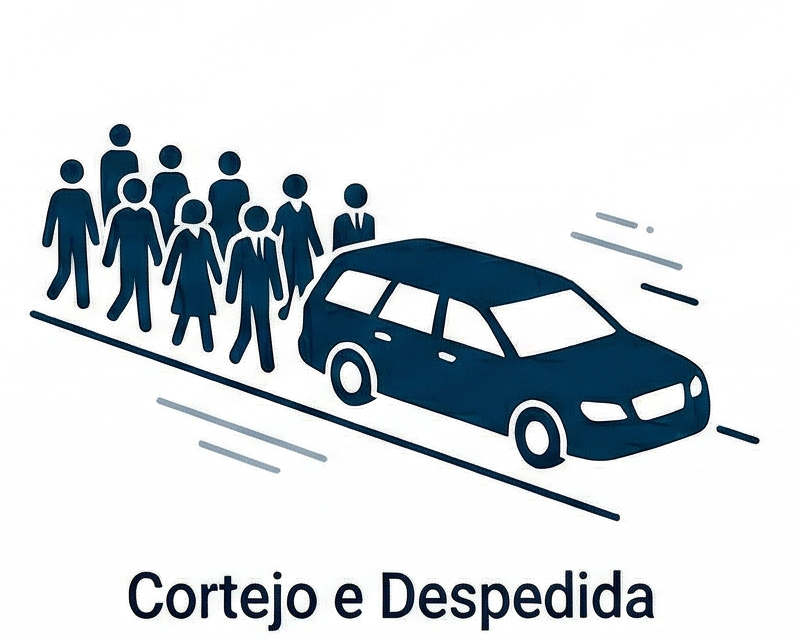 Ícone organização do velório