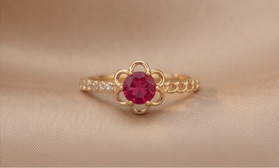Fine gold rings