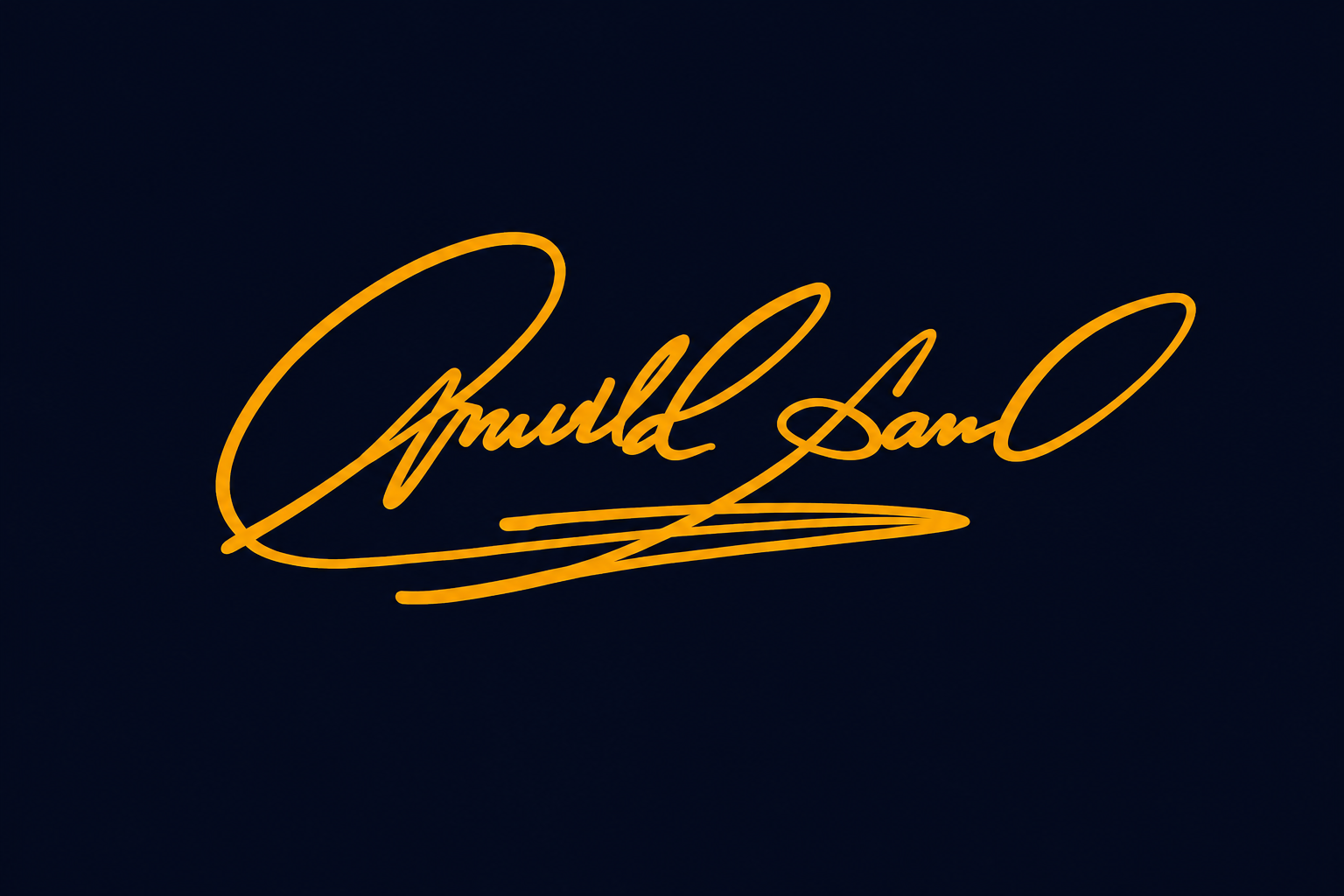 Arnold Sand signature