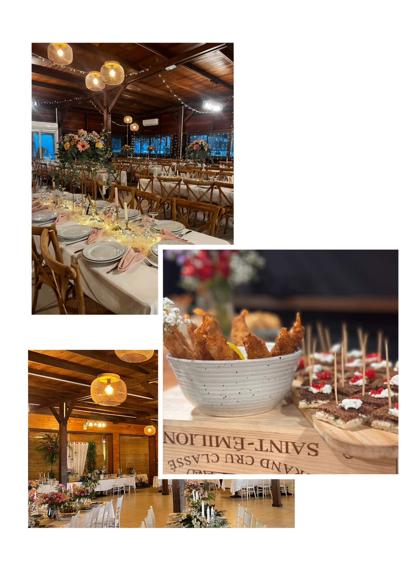 Compositions de réception