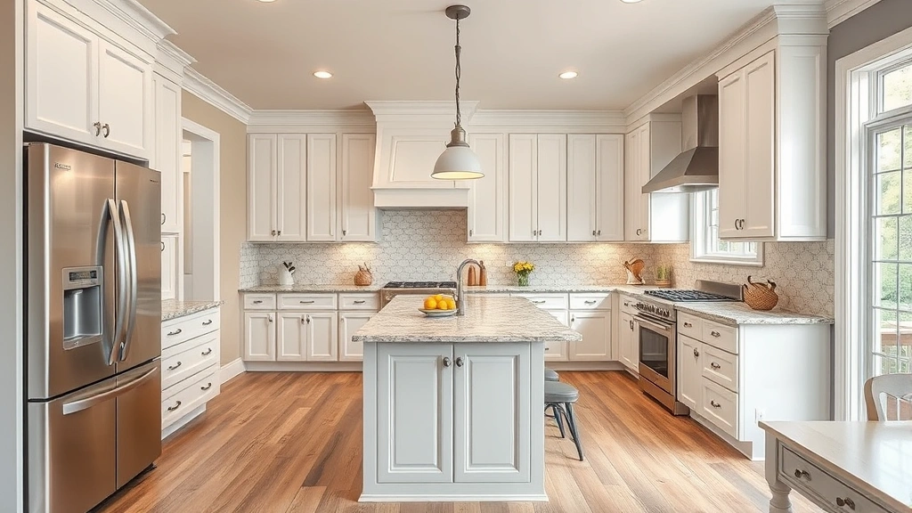 Kitchen Remodeling in Rolesville, NC with modern design and stylish finishes showcased in the image.