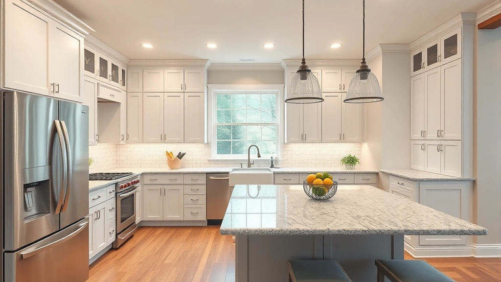 Kitchen Remodeling in Youngsville, NC with modern designs and elegant finishes.