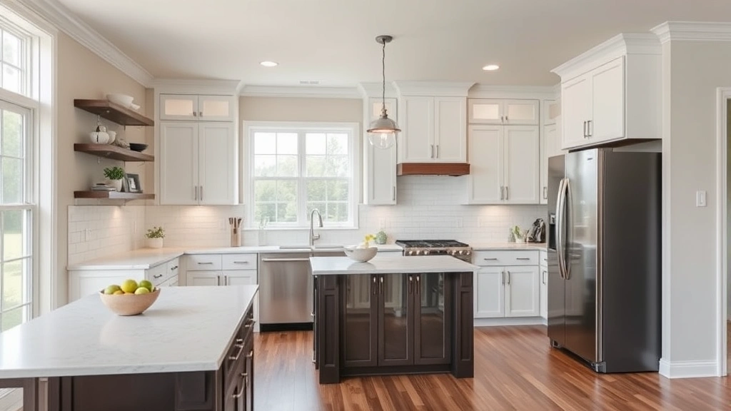 Kitchen Remodeling in Selma, NC showcasing modern designs and stylish finishes.
