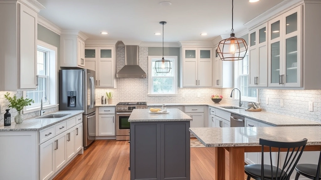 Kitchen Remodeling in Fuquay-Varina, NC with modern design and stylish finishes.