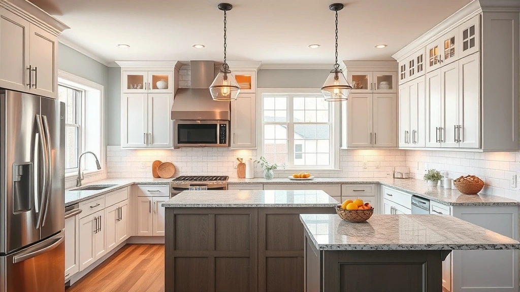 Kitchen Remodeling in Durham, NC with modern design and new appliances.
