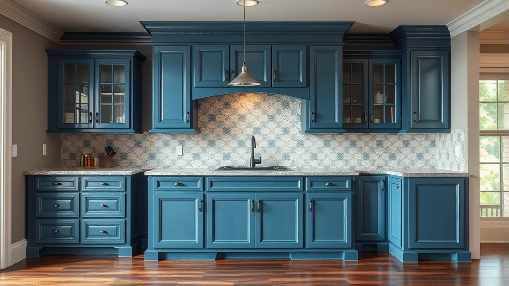 Cabinet Painting projects in Apex, NC showcasing modern designs and vibrant colors.