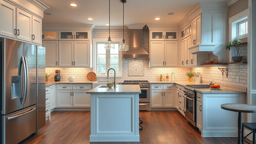 Kitchen Remodeling in Mebane, NC with modern design and updated appliances.