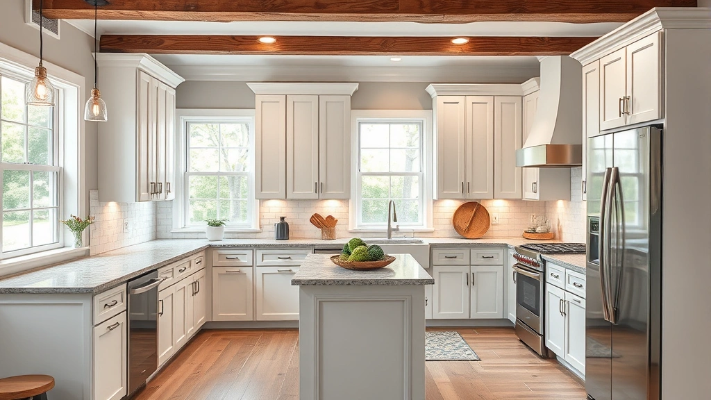 Kitchen Remodeling in New Hill, NC with modern design and updated appliances.