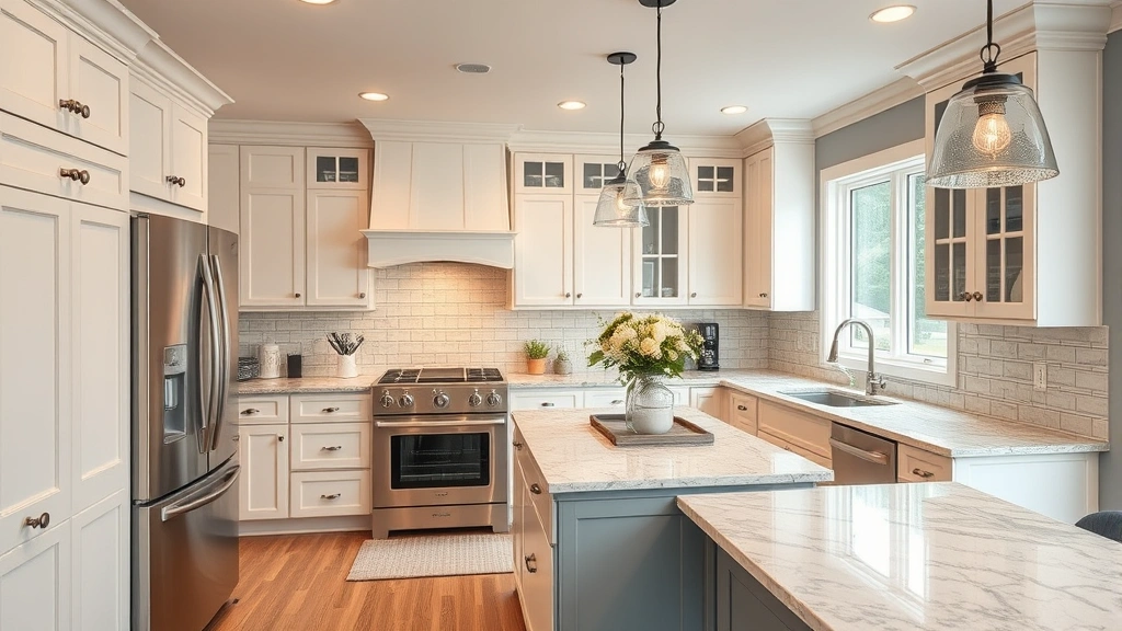 Kitchen Remodeling in Benson, NC showcasing modern designs and stylish finishes.