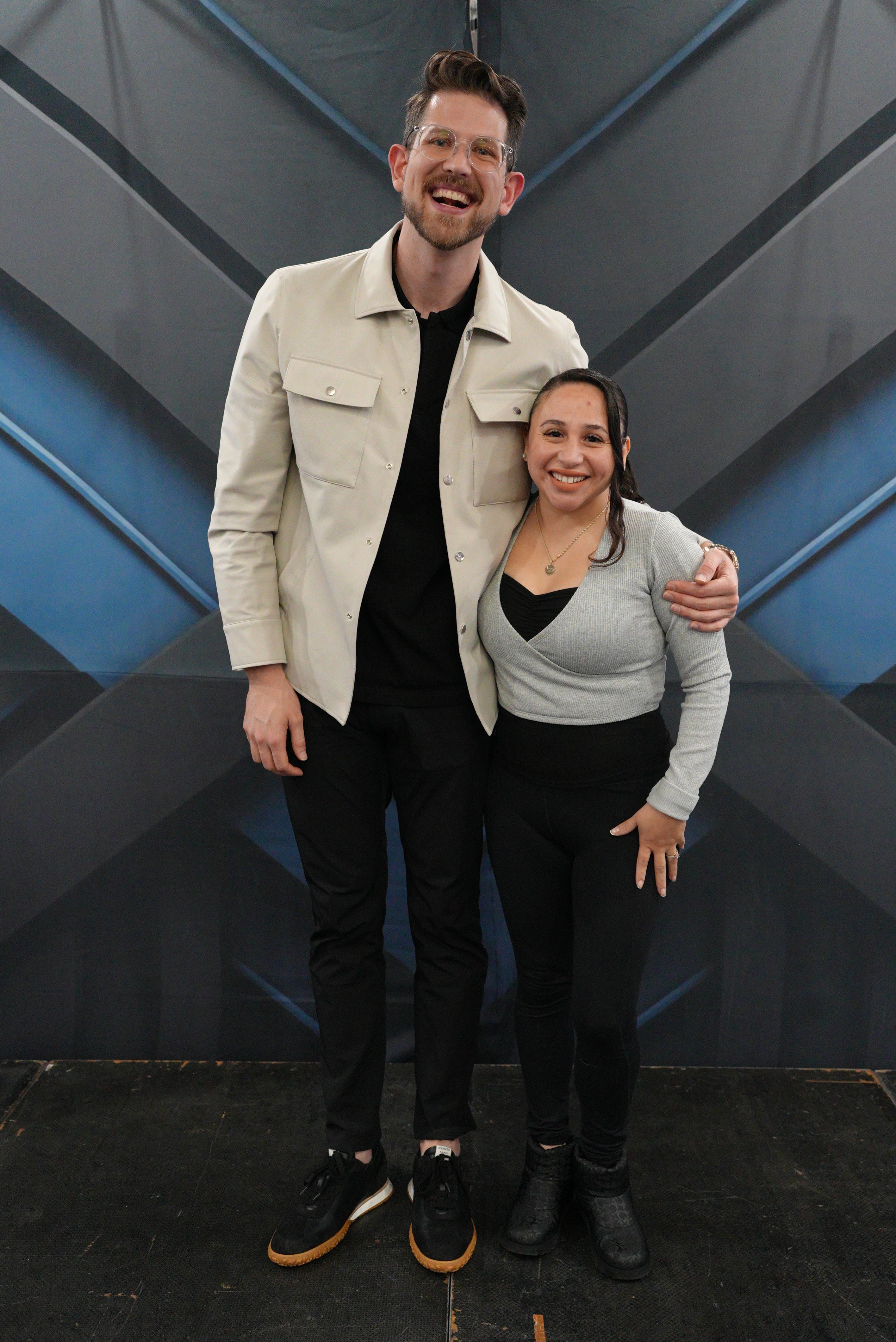 Nancy Damian con Spencer Hoffmann