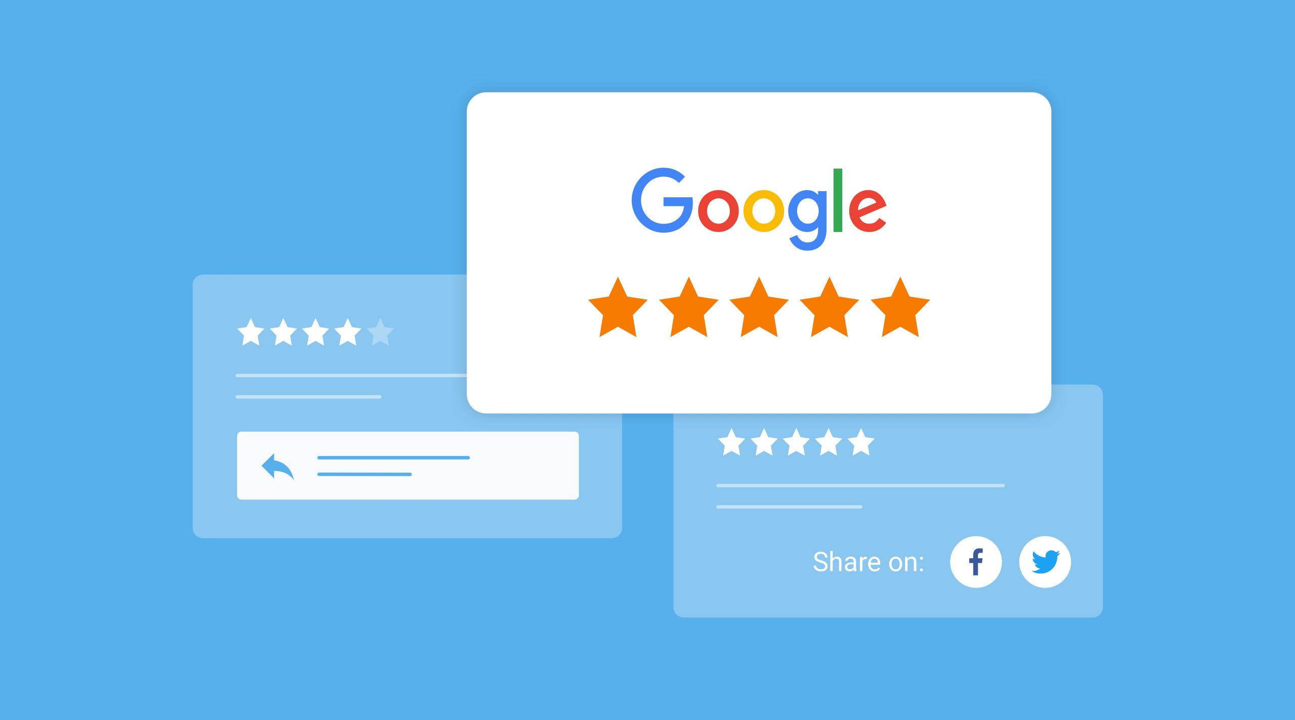 Professional Google Reviews management dashboard and strategy
