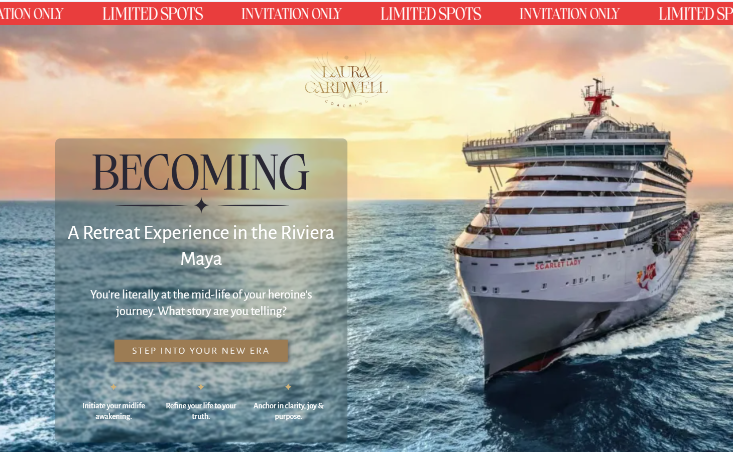 Riviera Maya retreat funnel