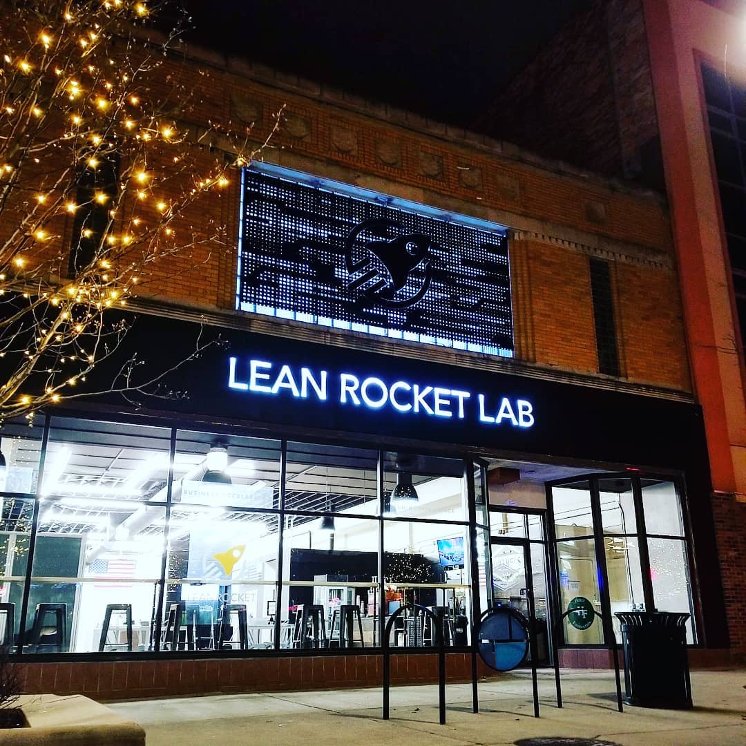 Lean Rocket Lab Founders in Downtown Jackson