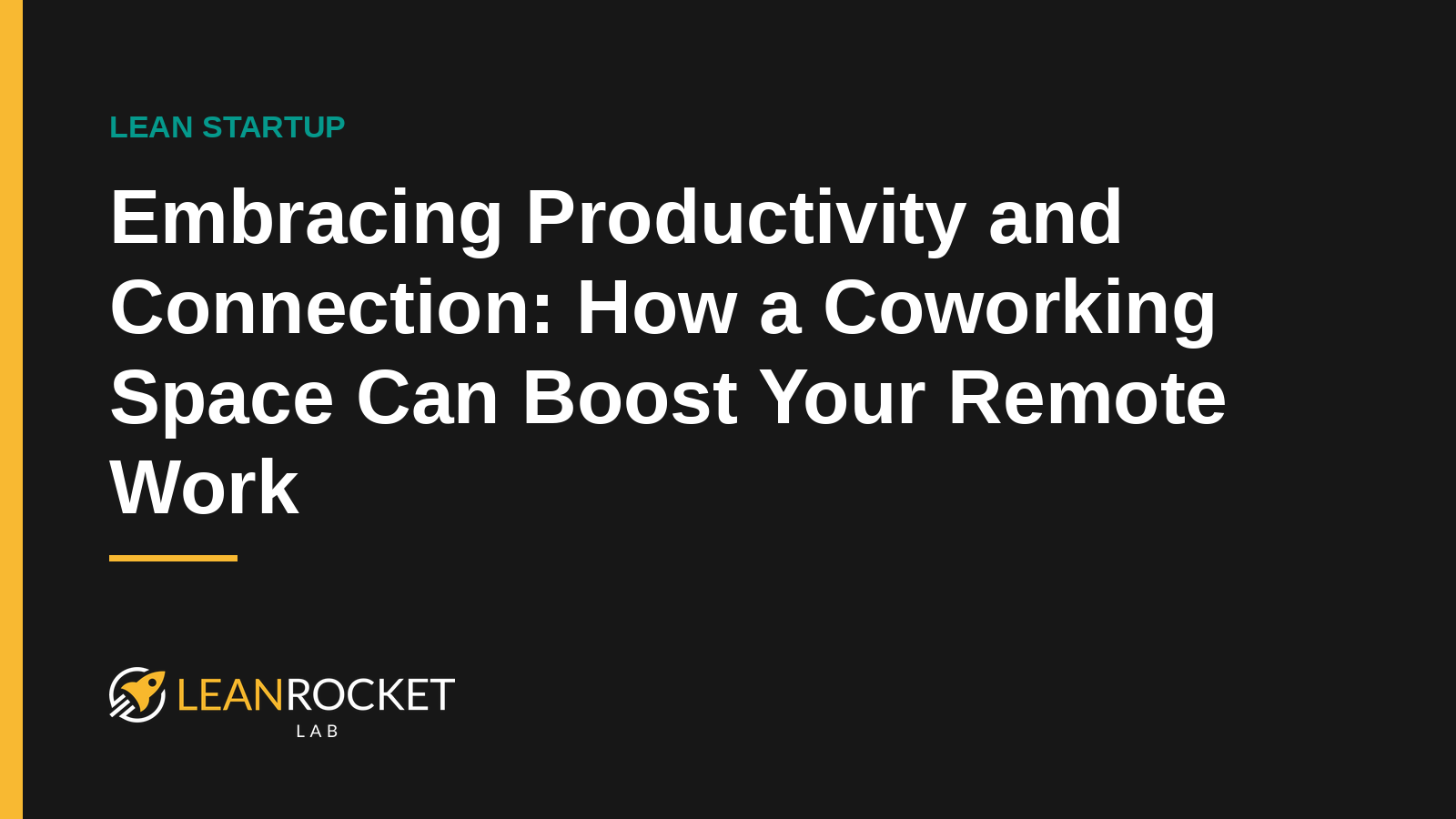 Embracing Productivity and Connection: How a Coworking Space Can Boost Your Remote Work