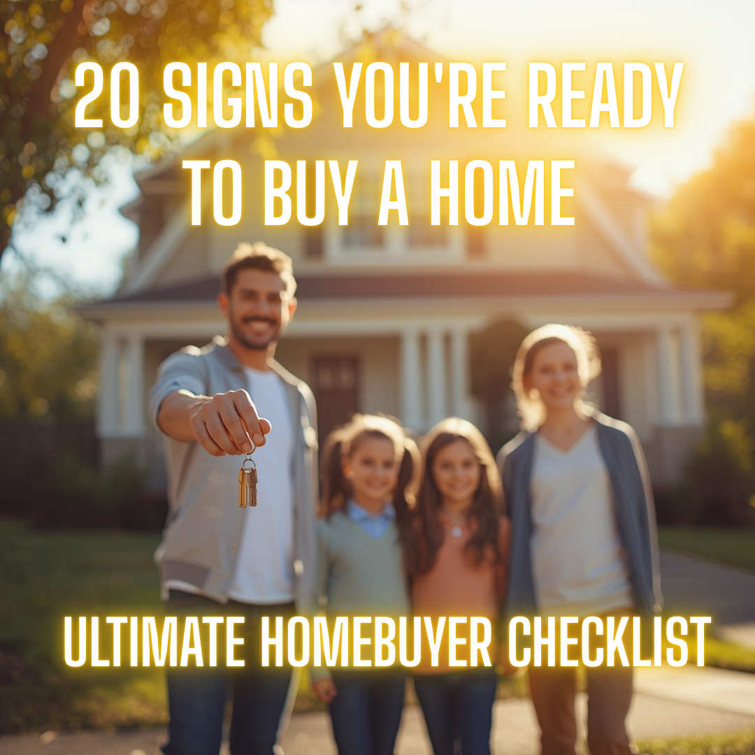 20 Signs You're Ready to Buy a Home
