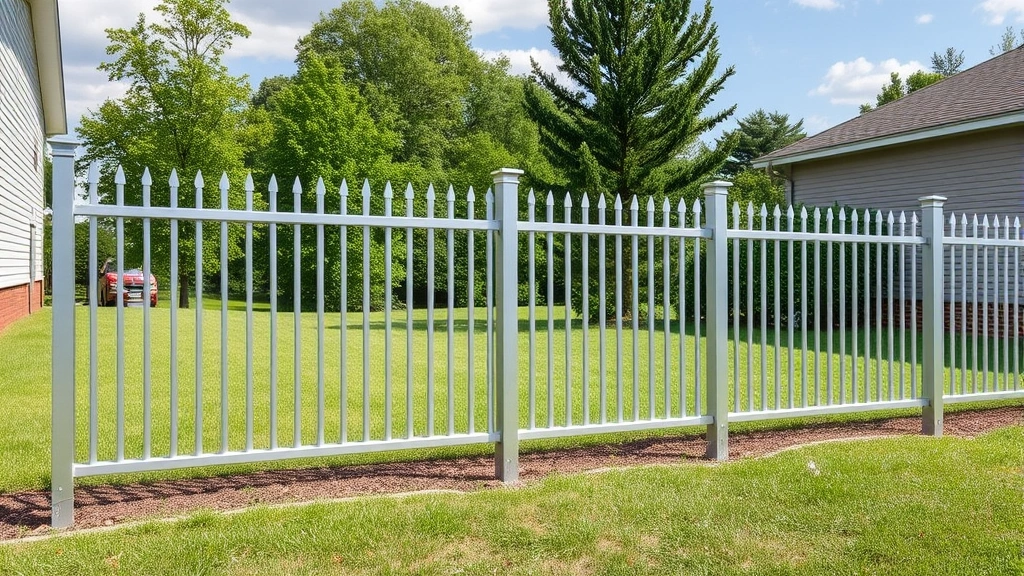 Aluminum and metal fence installation projects in Knoxville TN showcasing quality craftsmanship and design.