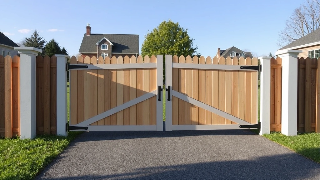 Fence Gate Installation projects in Knoxville TN showcasing various styles and designs for residential properties