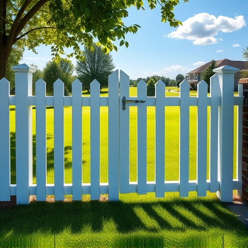 Completed dog-ear picket fence installation in Knoxville TN, showcasing craftsmanship and a beautiful green lawn.