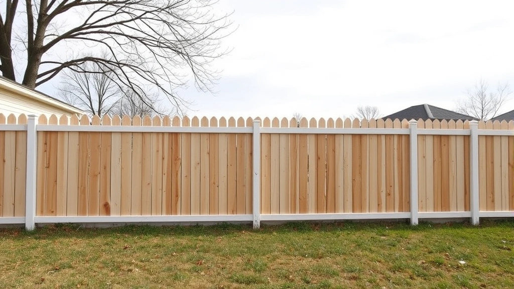 Fence sealing project in Knoxville TN with workers applying sealant to a wooden fence.