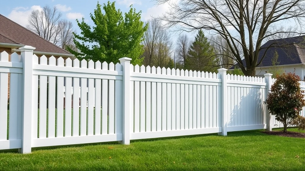 Vinyl Fence Installation projects in Knoxville TN showcasing various styles and designs for residential properties