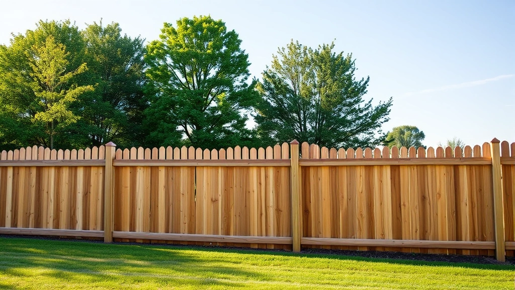 Horizontal wood fence installation project in Knoxville TN showcasing modern design and craftsmanship.