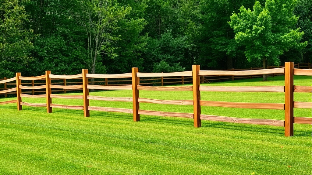Post and Rail Fence Installation projects in Knoxville TN showcasing completed fences and tools used.