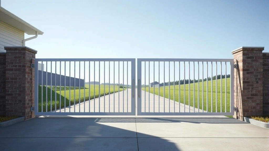 Sliding Gate Installation projects in Knoxville, TN showcasing various gate designs and features.